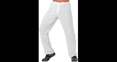 Broek classic wit - Maat 54
