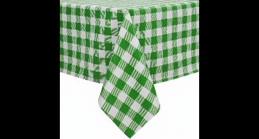 Protecttable - Rond Mexicaans tafelzeil Mascota XL groen ⌀118cm - Tafelkleed Afwasbaar - Kunststof