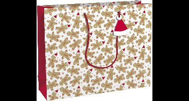 Clairefontaine Kerstcadeauzak 'Kruidkoek', middel