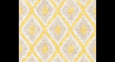 MODERN RUITEN BEHANG - Bruin Creme Geel - AS Creation California