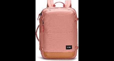 Pacsafe GO Carry-on Rugzak - 34L - RFID - Anti-diefstal - Waterafstotend - Handbagage - Gerecycled - Roze