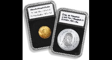 Muntcapsules Slab - geschikt voor munten Ø 16 mm. - QUICKSLAB
