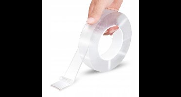 Nano Dubbelzijdige Tape 5m x 30mm - Sterk Herbruikbaar Montage