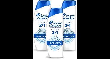 3 x Head & Shoulders – 2-in-1 – Classic – 300 ml - Voordeelverpakking - 3 stuks