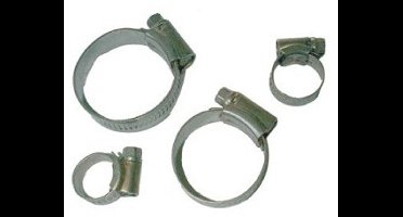 Slangklem rvs 10-16 mm (3/8'')