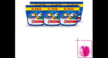 6 x Dash – Wasmiddelcapsules – 4in1 Pods + Extra Vlekkenverwijderaar – 35 capsules - Bulkverpakking - Wasmiddel - Douchemop - Vlekverwijdering