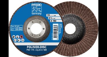 PFERD TOOLS POLINOX-DISC PNZ 115-22,23 A 100