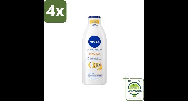 Nivea - Q10 - Verstevigende Bodylotion - Vitamine C - 48 uur Hydratatie - Voor Normale Huid - 400 ml - Voordeelverpakking - 4 stuks - NIVEA Q10 - Bodylotion