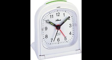 Atanta 1267/0 wit, quartzwekker met klapetui