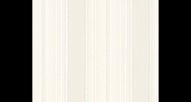 KLASSIEK STREPEN BEHANG - Grijs Wit Metallic - AS Creation Hermitage 10
