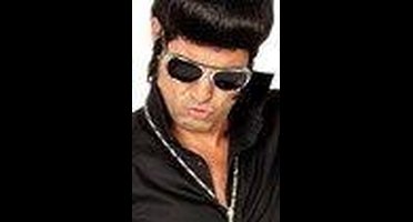 Partyglasses / bril Elvis zilver