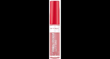 Rimmel Thrill Seeker Glassy Gloss, Roze, Sprinkled Sugar, Hydraterend, Voedend, Vloeistof, Glans, Shimmer, Fles