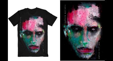 Marilyn Manson - We Are Chaos Cover Heren T-shirt - XL - Zwart
