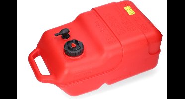 Brandstoftank rood / aansluitnippel (8mm)