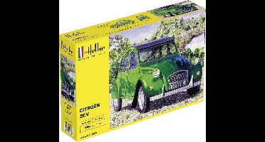Heller Modelbouwpakket Auto - 80765 Citroen 2 CV Car Plastic - 1:24 - Modelbouw