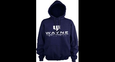 DC Comics Batman Hoodie/trui -M- Wayne Industries Logo Blauw
