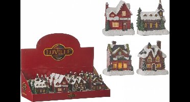 Kerstversiering House of Seasons (10 X 5,5 X 8,5 CM)