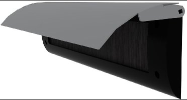 Tochtklep - Aluminium - Kunststof - door-line - 52.00.105 binnen