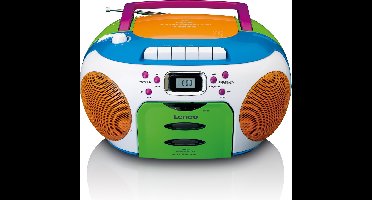 Lenco SCD-971 - Draagbare radio met cassette speler - Kids