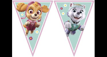 Paw Patrol - Sky en Everest - Verjaardag vlaggetjes - 2.3 meter