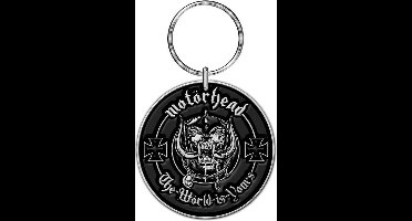 Motörhead The World Is Yours Unisex Sleutelhanger - Neutraal - Standard