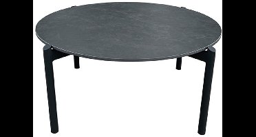 Castle Rock lounge tafel midnight grey dia. 87 cm Oosterik Home