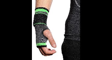 Scoby - Polsbrace - Handondersteuning Sport - Verstelbare Handbeschermer - Wrist Support - Maat M - Zwart