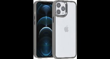 UNIQ Accessory iPhone 12 Pro Max Backcover hoesje - Grijs