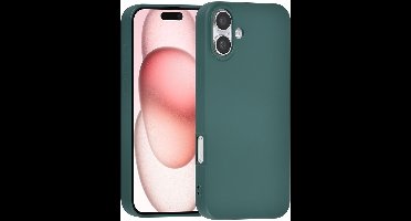 TUNIQ telefoonhoesje voor Apple iPhone 16 Plus - TPU backcover - Groen