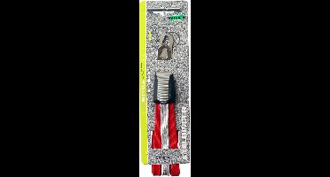 Fiets Snelbinder Widek triobinder 24 zilver/rood