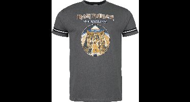 Iron Maiden Powerslave Heren T-shirt - grijs - XXL