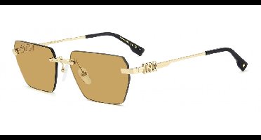 Dsquared2 D2 0102/S Gold 58/16/145 MAN Zonnebrillen