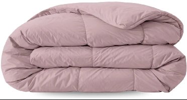 Zelesta Comfort Uni Zomerdekbed - Oudroze 240x200cm