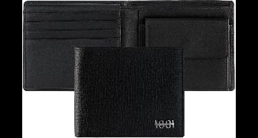 Portefeuille met muntvak Irving Black