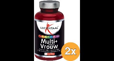 2x Lucovitaal Multivitamine Vrouw (120 tabletten)