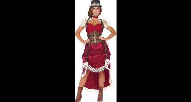 Steampunk Jurk Eliza Dames - Maat L