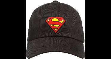 Superman Metal-Kids - Logo Unisex Cap - zwart - M