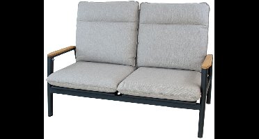 Oosterik home - Merino lounge 2-zitsbank midnight grey sunny creme