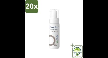 20 x Neutral Facewash 150 ml - Grootverpakking - Gezichtsreiniger - Huidverzorging - Gevoelige Huid - Milde Reiniging - Crème Verwijderen
