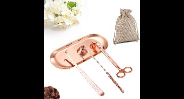 Kaarsenblusser-Kaars Accessoire Set -Kaars Blusapparaat Snuffer Roestvrij Staal-c