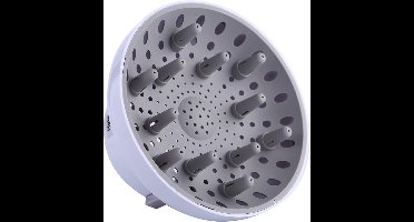 DailySupplies® Diffuser Opzetstuk - Krulborstel voor Fohn Universeel - Multistyler - Wit