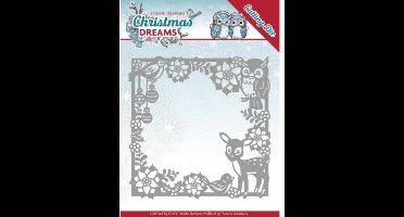 Mal  - Yvonne Creations - Christmas Dreams - Kerst Dieren Omlijsting