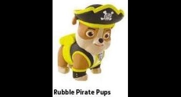 Paw Patrol Pirate Pups Rubble taart topper 6 cm.