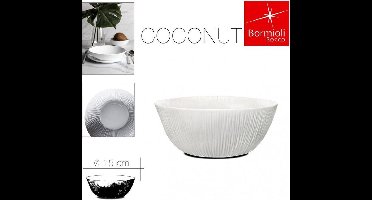 Bol kokosnoot 15 cm - Verpakt 6 stuks