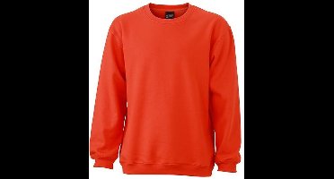 James and Nicholson Unisex Round Heavy Sweatshirt (Grenadine)