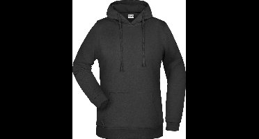 James And Nicholson Vrouwen/dames Basic Hoodie (Zwart)