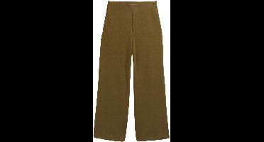 Tom Tailor Denim - Culotte met hoge taille - Maat S - Golden Olive Green