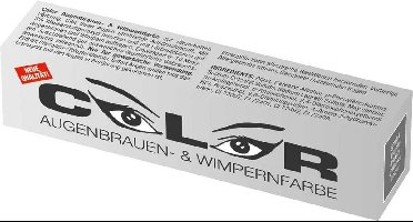 Color Color wimper- en wenkbrauwverf grafiet