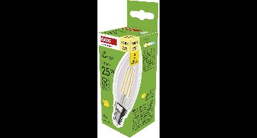 EMOS LED-lamp Filament kaarsvormig / E14 / 1,8 W (25 W) / 250 lm / warm wit, ZF3D02