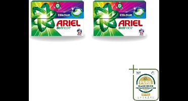 2 x Ariel – Pods 3in1 – Color – 500 g – 25 wasbeurten - Wasstrips - Kleurwas - Kleurbehoud - Wasmiddel - 3in1 Pods - Ariel Pods